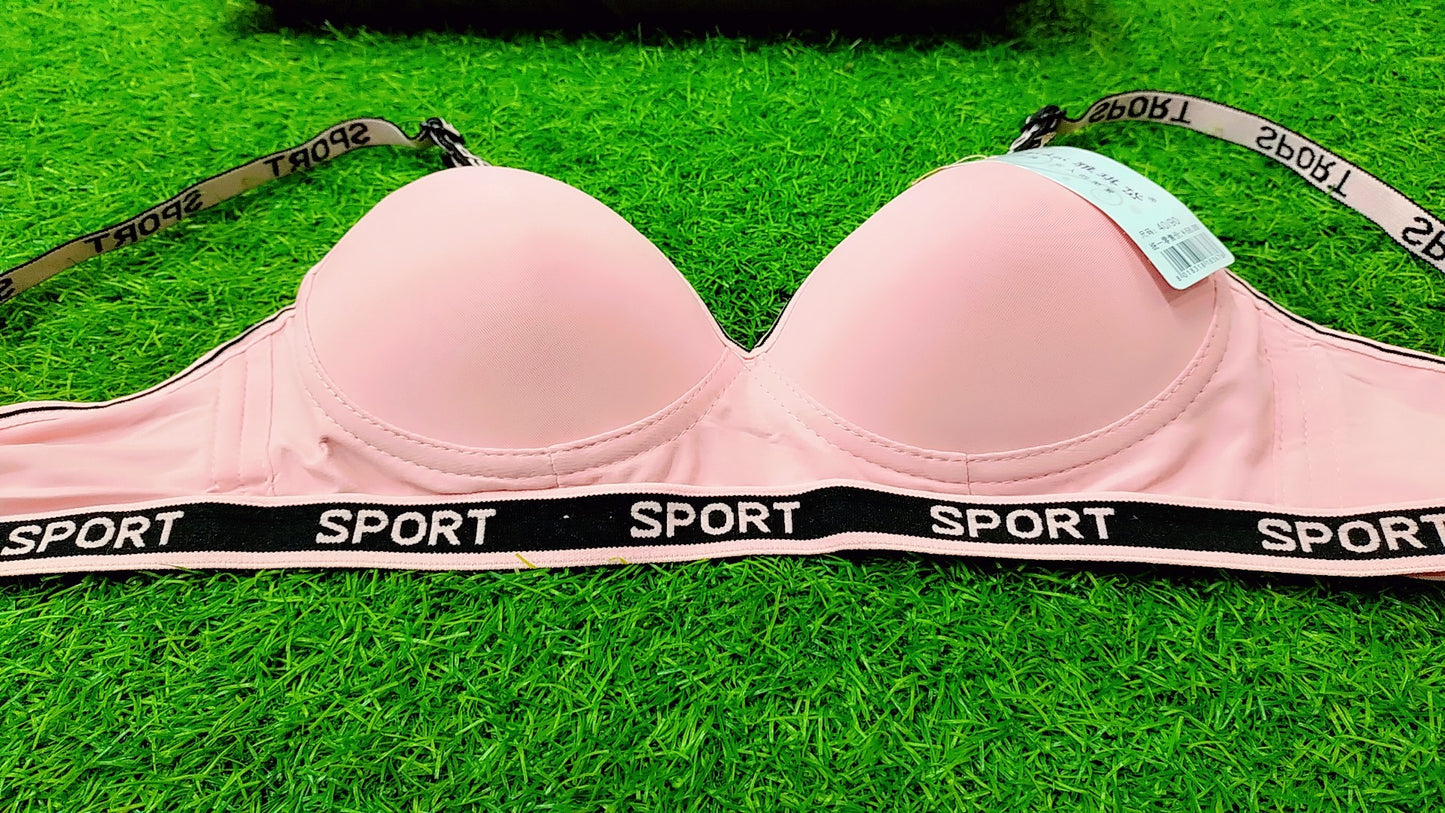 Sports Ladies Soft Padded With Foam Bra