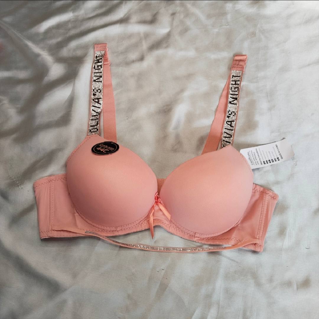 Matching Fancy Panty Set With Padded-Bra