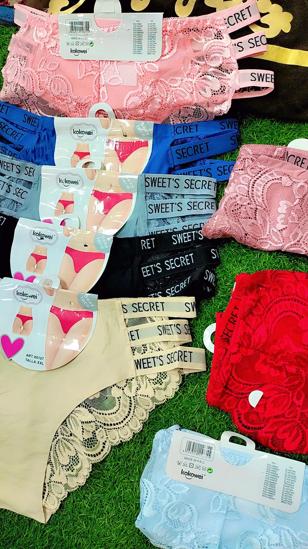 Imported Stuff With Fancy Back Full Neat Panty